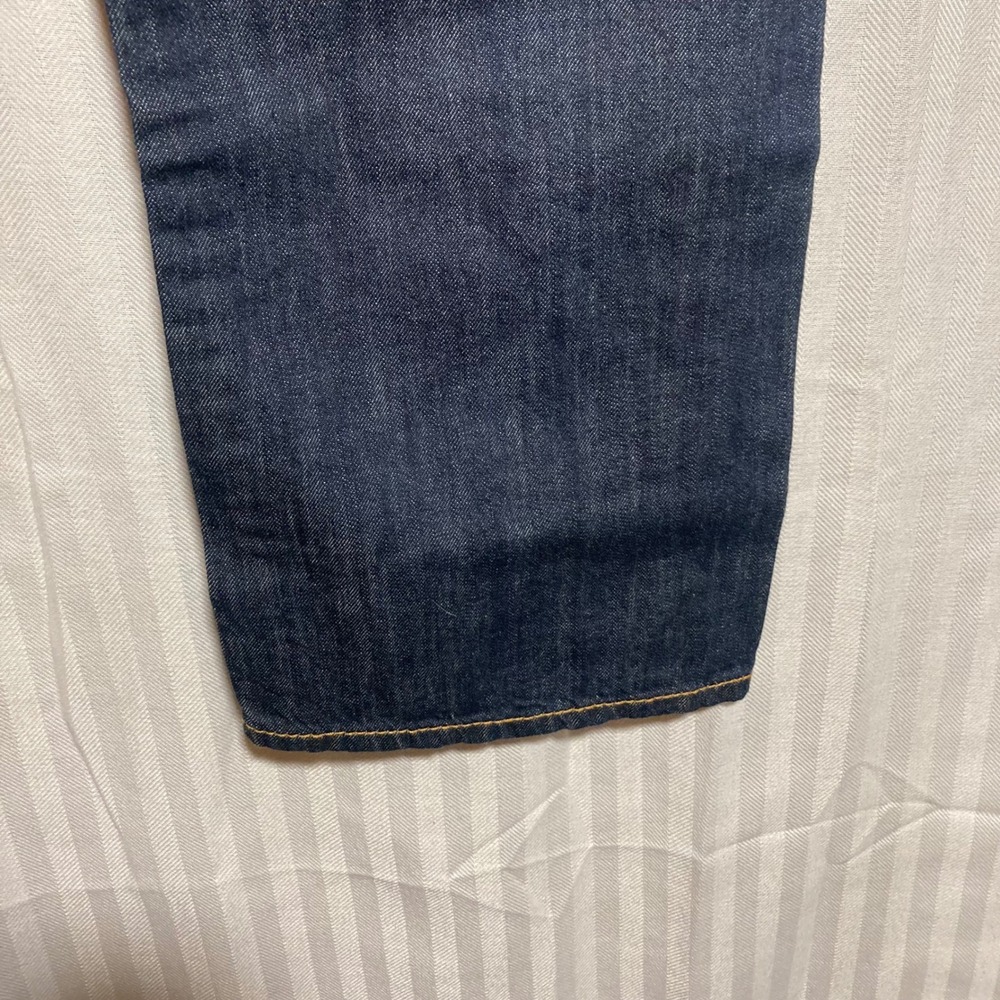 Guess Premium Pasadena Straight Leg Jeans Mens 32 Dark Wash Indigo Streetwear - Picture 4 of 9